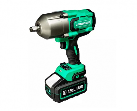 GARWIN PRO Гайковерт ударный аккумуляторный BL 18В 1/2", 1000 Нм