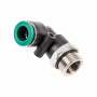 GARWIN PRO Уголок M1/2" цанга 12 мм, с уплотнением, пластм. корпус