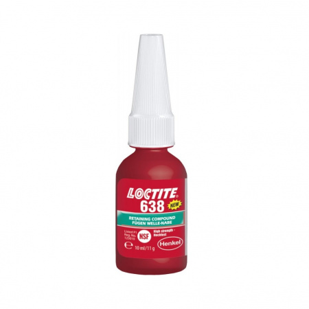 LOCTITE 638 10ML Вал-втул.фиксатор высокопрочный, быстроотверждаемый, 10 мл