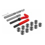 Thorvik Набор для восстановления резьбы M14x1.5, 15 предметов