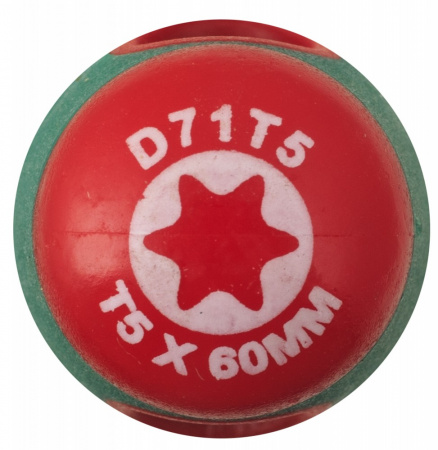 JONNESWAY Отвертка стержневая TORX ANTI-SLIP GRIP, T5x60