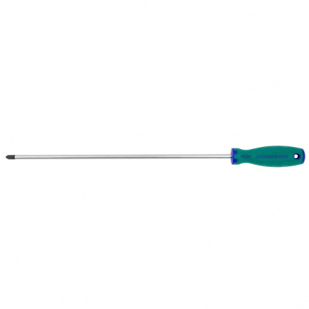 JONNESWAY Отвертка стержневая крестовая ANTI-SLIP GRIP, PH3x400 мм