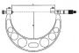 ASIMETO Микрометр цифровой IP65 0,001 мм, 400-500 мм 4 / 2