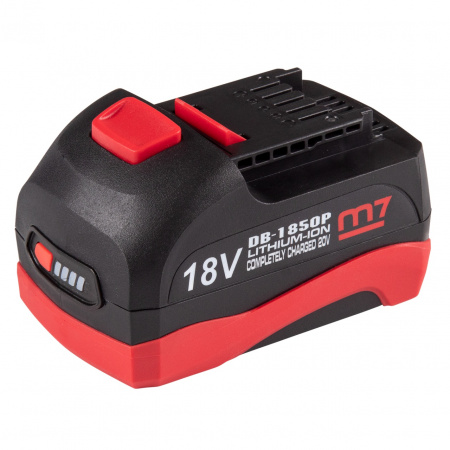 MIGHTY SEVEN Гайковерт ударный аккумуляторный бесщеточный 1/2", 1700 Нм, 18 В, 2*5.0 Ач, кейс