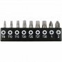 GARWIN PRO Набор бит 1/4" TORX PZ 25 мм, 9 предметов на держателе