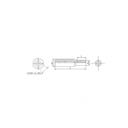 Thorvik Головка торцевая глубокая 1/2"DR, внешний TORX®, Е11