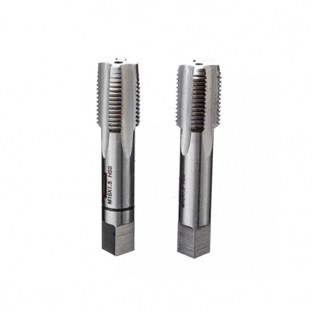 GARWIN INDUSTRIAL Метчики ручные Mf16x1.5, DIN 2181, HSS, 6H, комплект из 2 штук