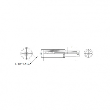 Thorvik Головка торцевая глубокая 12-гранная 1/2"DR, 9 мм