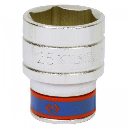 KING TONY Головка торцевая стандартная шестигранная 1/2", 25 мм