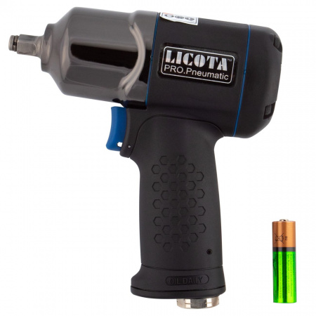 Licota Гайковерт пневматический 3/8" 705 Нм (72 кгм) компактный, композитный