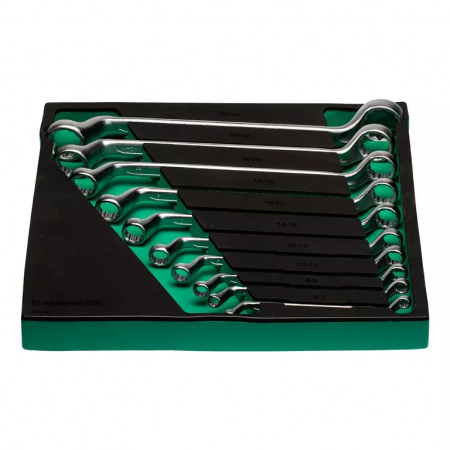 GARWIN PRO Набор ключей накидных изогнутых 10 предметов 6-32 мм