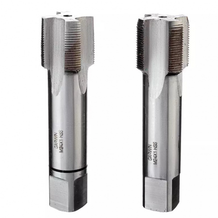 GARWIN INDUSTRIAL Метчики ручные Mf24x1.0, DIN 2181, HSS, 6H, комплект из 2 штук