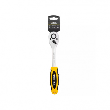 RUNTEC Трещотка 1/2", 72 зубца, CrV, длина 257 мм