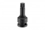 FORCE Насадка ударная Spline (сплайн) 1/2", M16, 78 мм