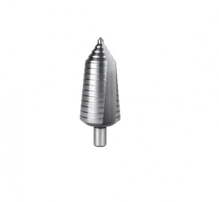 RUKO RK-101097 Сверло ступенчатое 6,0-40,0 мм, 16 ступеней, HSS, 118°, HZ, со спиралевидной канавкой