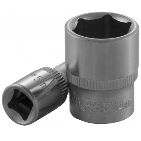 JONNESWAY Головка торцевая 6 гран, 1/4"DR, 7 мм