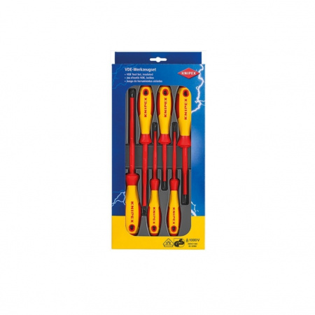 KNIPEX Набор отверток PH/SL, VDE 1000V, 6 предметов