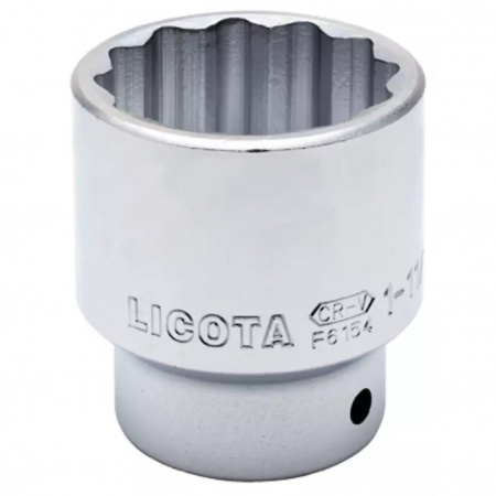 Licota Головка торцевая, 12-гранная, глубокая, 1" (25,4 мм), 2-5/8"