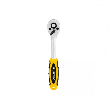 RUNTEC Трещотка 1/4", 72 зубца, CrV, длина 152 мм