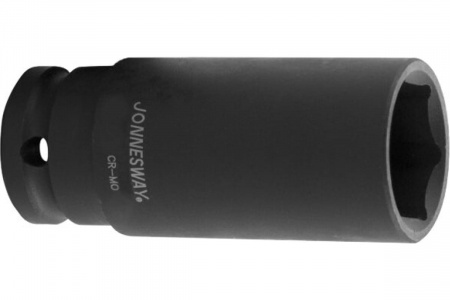 JONNESWAY Головка торцевая ударная глубокая 1/2"DR, 19 мм