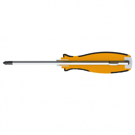 TOLSEN Отвертка крестовая "GRIPro", Phillips №2, 150 мм, силовая