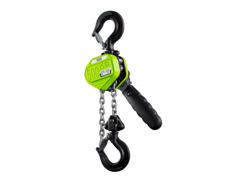 Таль ручная рычажная HITCH LHM104-G МИНИ, 0.25 т, 1.5 м. Гальваническая цепь.