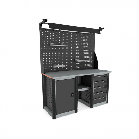 ПРОМЕТ Верстак Profi M № 609 (Без полок и крючков)