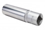 FORCE Головка торцевая 16 мм 1/2" 12-гранная глубокая L77 мм 