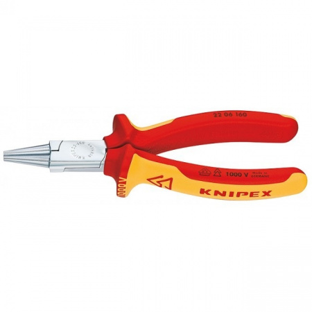 Knipex Круглогубцы изолированные, 160 мм