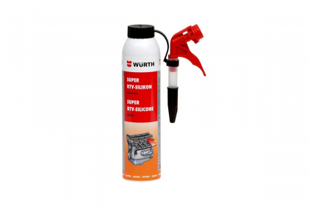 WURTH RTV Силиконовый герметик черный, 200 мл