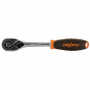 OMBRA Рукоятка трещоточная 1/4"DR, 72 зубца, 140 мм