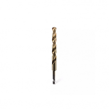 RUNTEC Сверло по металлу HSS-TiN 10 x 133 мм 1/4" HEX - E (6.35 мм)