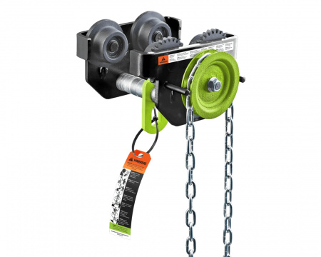 Тележка для ручных талей с цепным приводом HITCH TR200, 2 т, 6 м