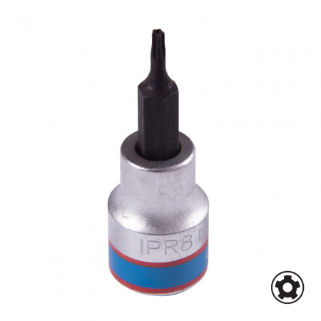 KING TONY Насадка (бита) торцевая 3/8", TORX PLUS (5-лучевой П-образной формы), IPR8, L = 50 мм 