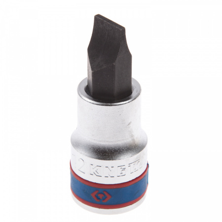 KING TONY Насадка (бита) торцевая 1/2", Slotted, 12,0х2,0 мм, L = 60 мм